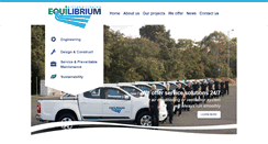 Desktop Screenshot of equilibriumac.com.au
